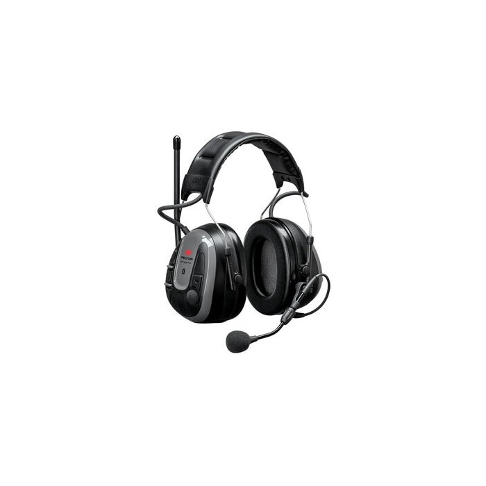 3M™ PELTOR™ WS™ ALERT™ XP Headset, Bluetooth®, FM radio, gray, headband